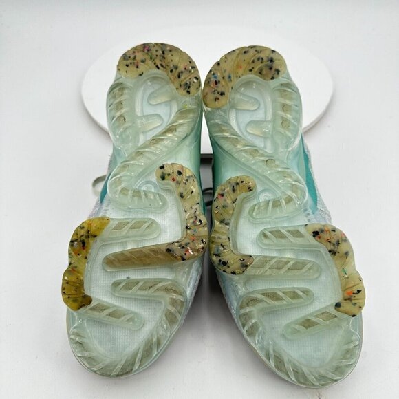 Nike Air VaporMax Flyknit Men Size 7 DH4088-300 Blue Light Dew Training Shoes - Picture 10 of 13